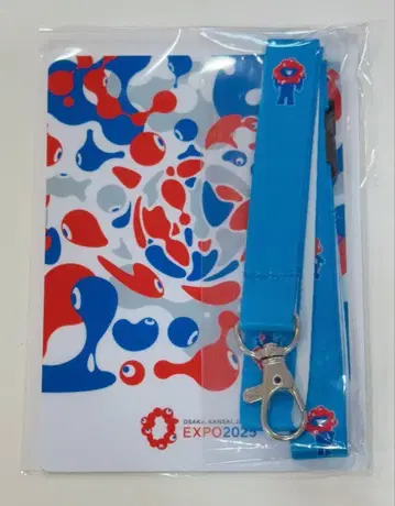 EXPO2025 기념 플래카드(WORLD) 스트랩 포함 미야쿠미야쿠