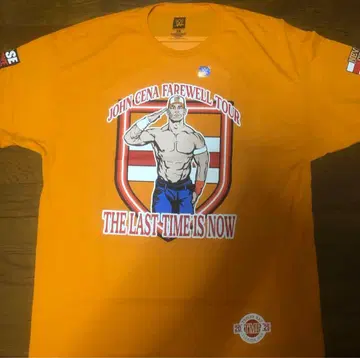 하자품 [ 새상품 미사용 ] WWE 존 시나 farewell 투어 티셔츠