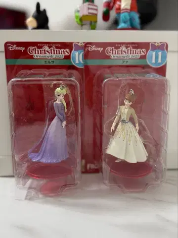 Happy 복권 디즈니 크리스마스 오너먼트 2025 안나 & 엘사