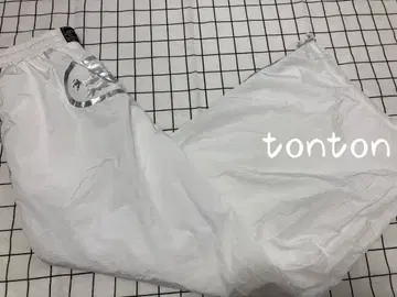 BadBlood 화이트 BAD 로고 팬츠