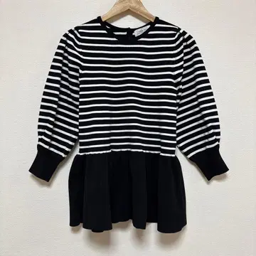 Arpege story 아르페쥬 스토리 페플럼 니트 상의