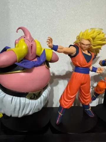 드래곤볼 손오공 마인 부우 피규어 세트