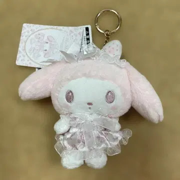 마이멜로디 화이트 딸기 티타임 봉제 인형