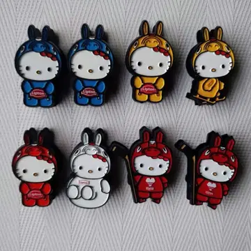 귀여운 헬로키티 클립 자석 포함 8개 세트 Lipton