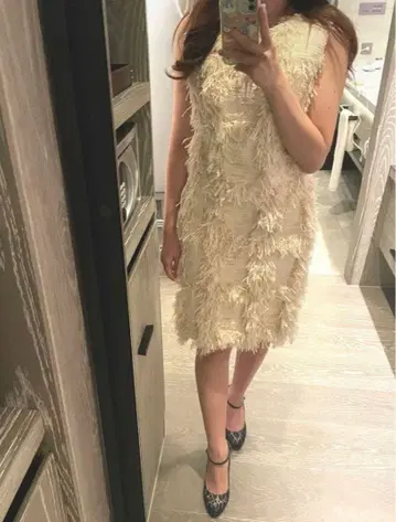 에밀리아 위즈 트위드 원피스