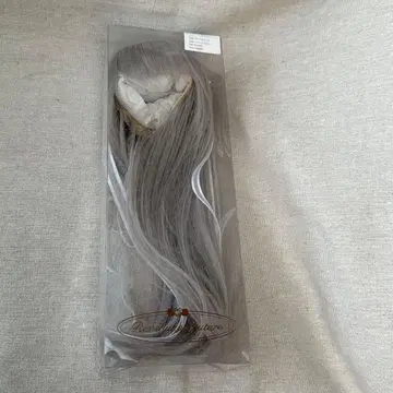 인형 가발 스위트 롱 8-9인치 샤인 실버 딜러님