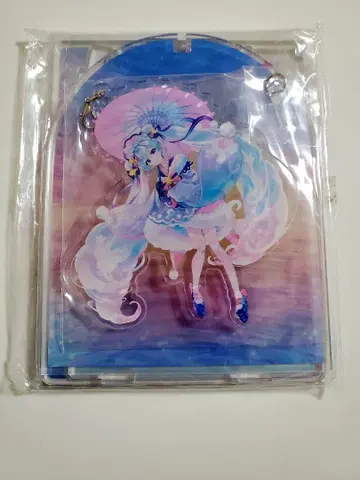 홋카이도 하츠네 미쿠 SNOW MIKU 입체 아크릴 스탠드 유키 미쿠