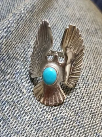 고로즈 goro's 터콰이즈 이글 반지 26호