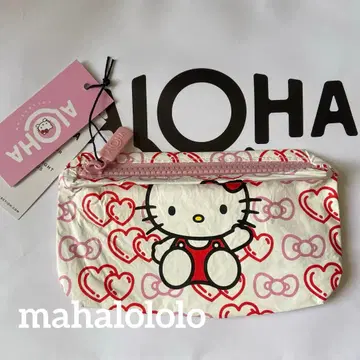 알로하 컬렉션 헬로키티 파우치 토트백