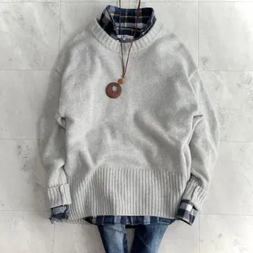 그린 라벨 릴랙싱 울 세레니티 크루넥 풀오버 니트