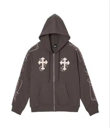 FCMM 크로스 집업 후디