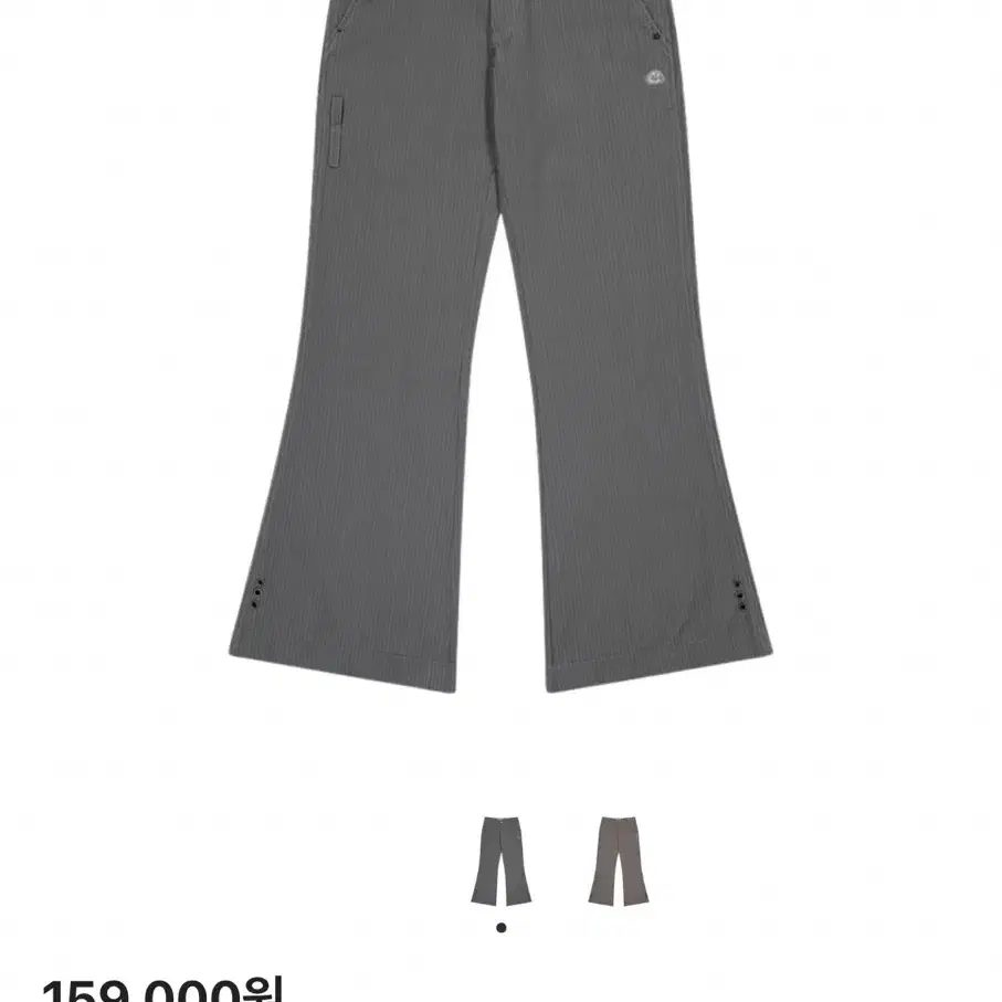 COYSEIO | 코이세이오 Koiseio Strap Line Pants Grey Size 1 on