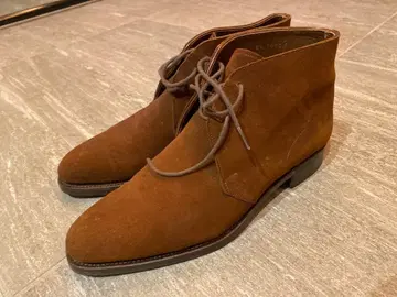 브라운 스웨이드 처카 부츠 유나이티드 애로우즈 새상품급