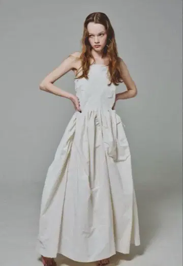 THE TOE Montauk Waist Gather Dress