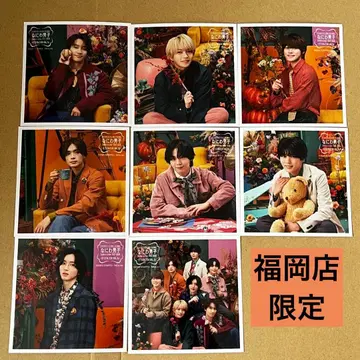 나니와단시 정사각형 사진 Classic 후쿠오카점 한정판 전종 세트