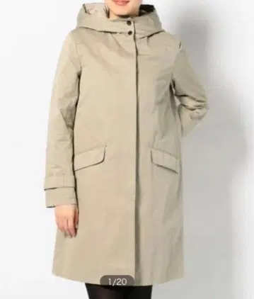 자유구 [ 3WAY ] 마이크로 그로그랭 코트 40