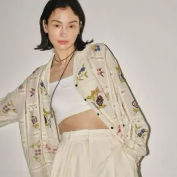 투데이풀 Embroidery Patchwork Shirts