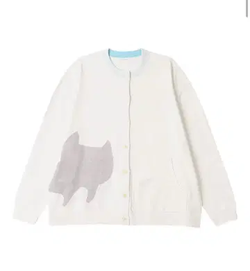 택 포함 새상품 와코루 츠모리치사토 슬립 대담한 고양이 모티브 가디건