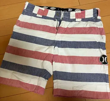 Hurley Dickies 콜라보 스트라이프 숏팬츠 사이즈 30