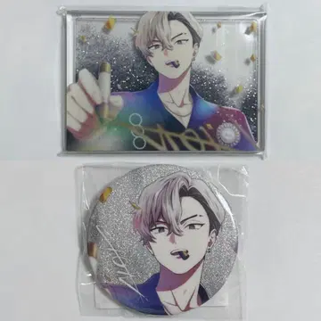 비바렌 XlamV 레온 생일 굿즈 캔뱃지 아크릴 블록 아쿠브로