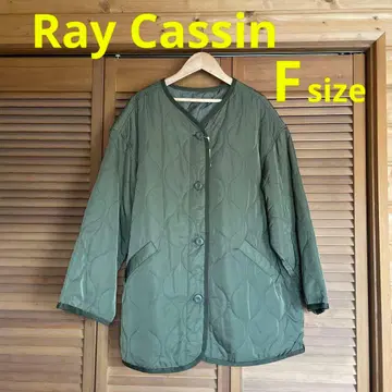 [ 새상품 미사용 ] Ray Cassin 퀼팅 블루종 F 사이즈