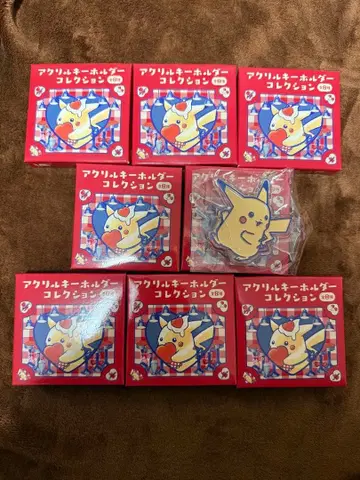 피카츄 다이너 전 8종 아크릴 키링