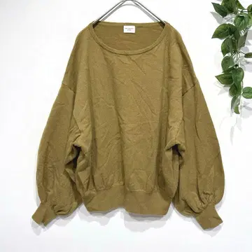 어반 리서치 도어스 캐시미어 혼방 긴팔 니트 스웨터 울 혼방 벌룬 소매