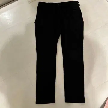 GLOBAL WORK 블랙 슬랙스 X-LARGE