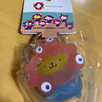 EXPO 2025 폼폼푸딩 산리오 미야쿠미야쿠 키링 클리어 컬러