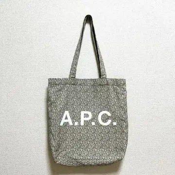A.P.C. 아페쎄 로고 꽃무늬 토트백