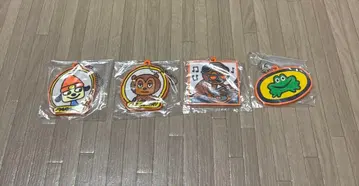 파라파라 래퍼 러버 키링 러버 마스코트 4개