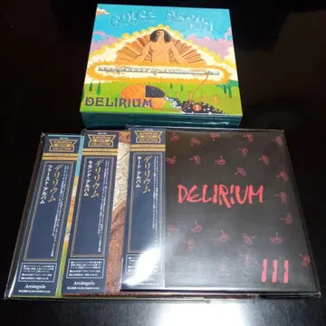 델리리움 종이 자켓 CD 3장 + 박스