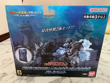 고질라 액션 피규어 고질라 2003 x 3식기룡 개량 중무장형 배틀 세트