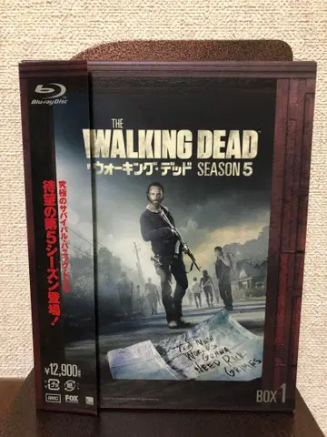 워킹 데드 시즌 5 Blu-ray BOX 1 & 2