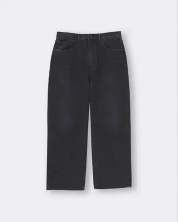 배기진 B+E 데님 와이드 팬츠 DARK GRAY 32인치