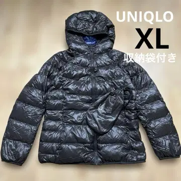 유니클로 울트라 라이트 다운 후드 자켓 후드티 XL 수납 봉투 포함