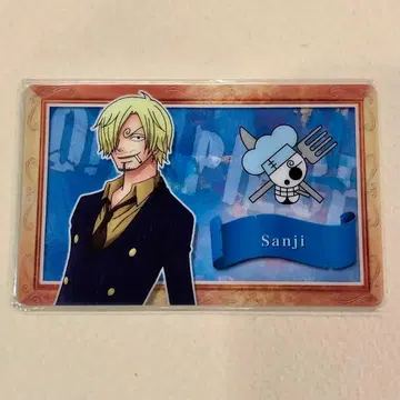 원피스 상디 플라스틱 카드