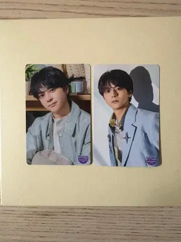 사토 쇼리 시노즈카 다이키 트레이딩 카드 초회 한정판 A 일반ver