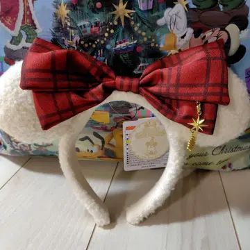 디즈니 머리띠 크리스마스 리루린린 새상품 택 포함