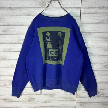 C.E 백 프린트 맨투맨 L 사이즈