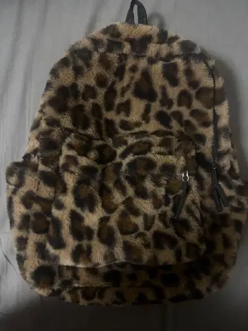 레오파드 무늬 백팩 y2k 오피움 헤이세이 갸루 미사용 새상품
