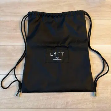LYFT 나일론 기어 백 블랙 냅색