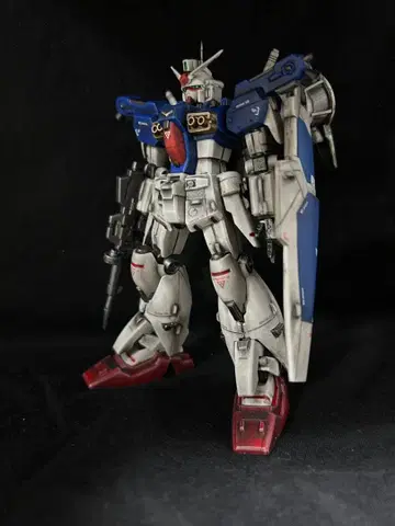 건담 프라모델 HG GP01 풀버니언 페인팅 개조품