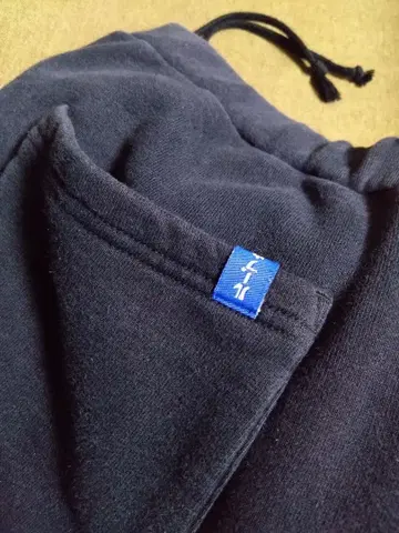 LOOPWHEELER 스웨트 팬츠 L 블랙 조거 팬츠