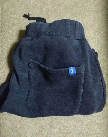 LOOPWHEELER 스웨트 팬츠 L 블랙 조거 팬츠