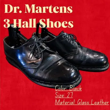 Dr. Martens 마틴 3홀 레이스업 슈즈 유리 가죽