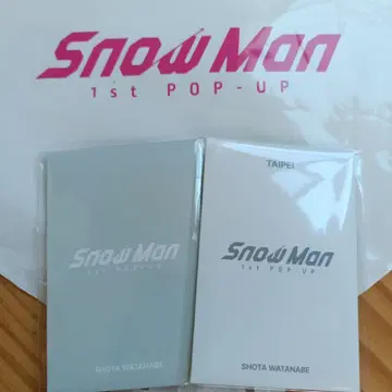 1st POP-UP TAIPEI 포토 카드 와타나베 쇼타 타이베이