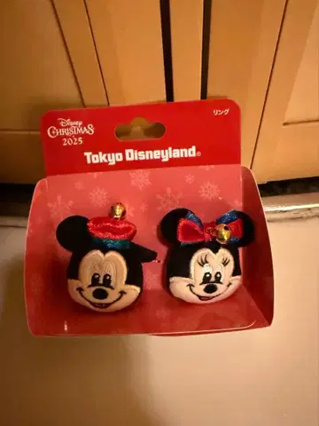 디즈니 크리스마스 반지 미키 미니 크리스마스 2025