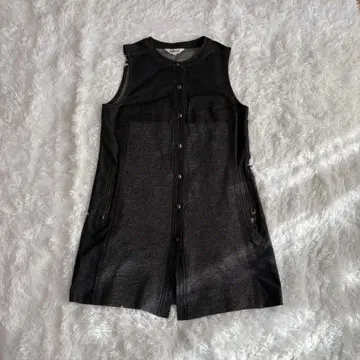 Bellebonita 여성용 베스트 S 데님 패턴 면 코튼 신축성