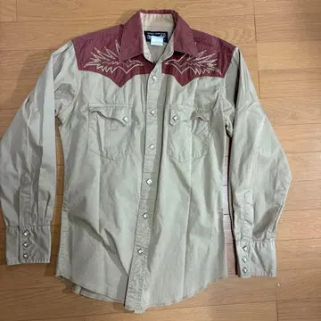 Wrangler 웨스턴 셔츠 구제 의류 사이즈 S
